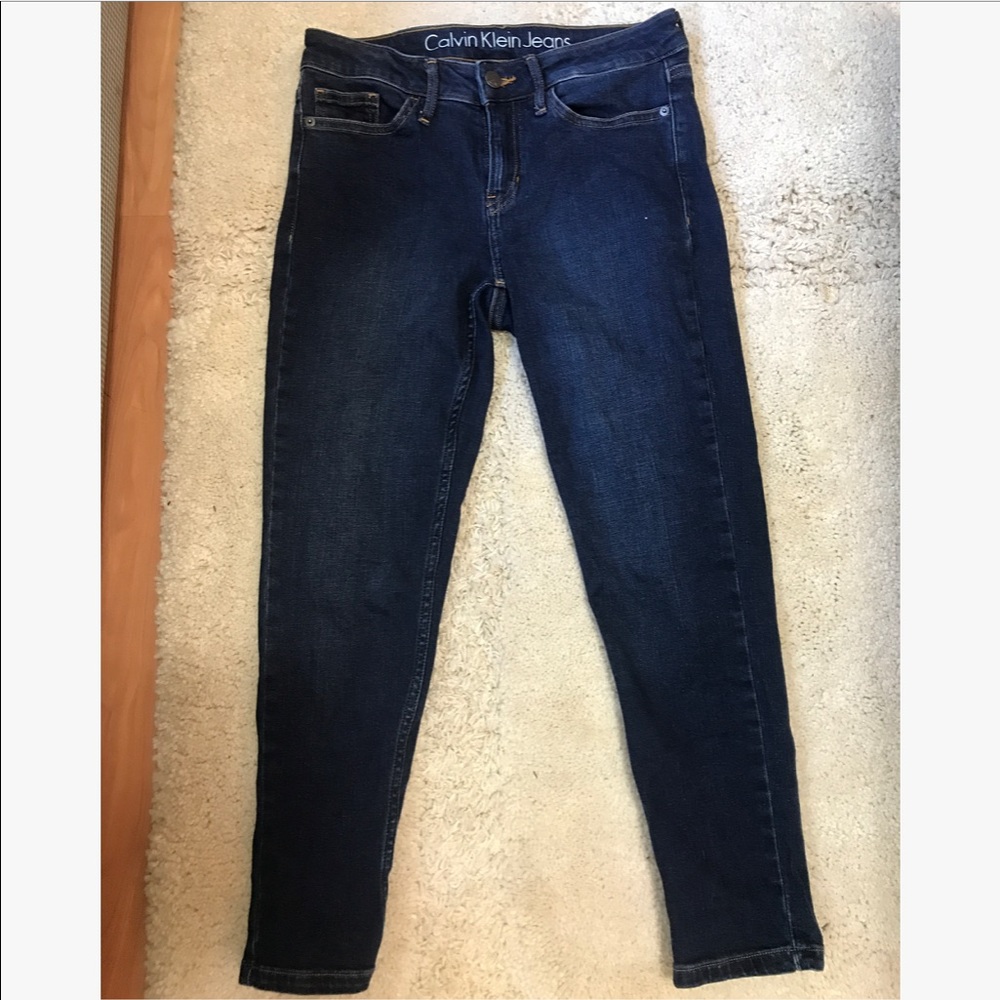 Calvin Klein cropped jeans